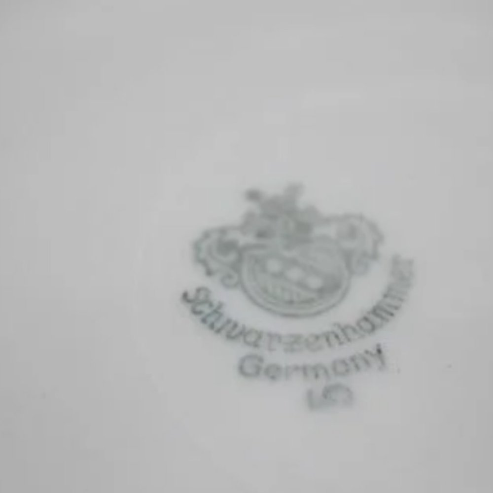 Bavaria Germany Reticulated Plate - Picture 4 of 4